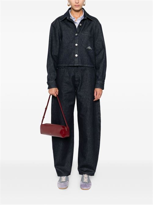 Giacca donna crop in denim ROY ROGER'S | RND90261D4020021RINSE